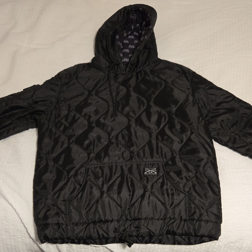 Grunt Style Black Puffer Jacket